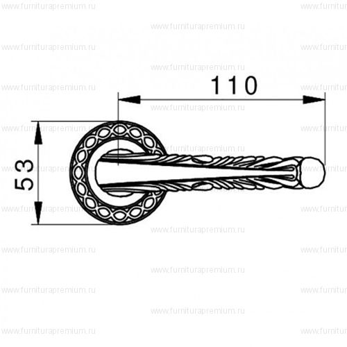 Ручка Mestre 0R7032