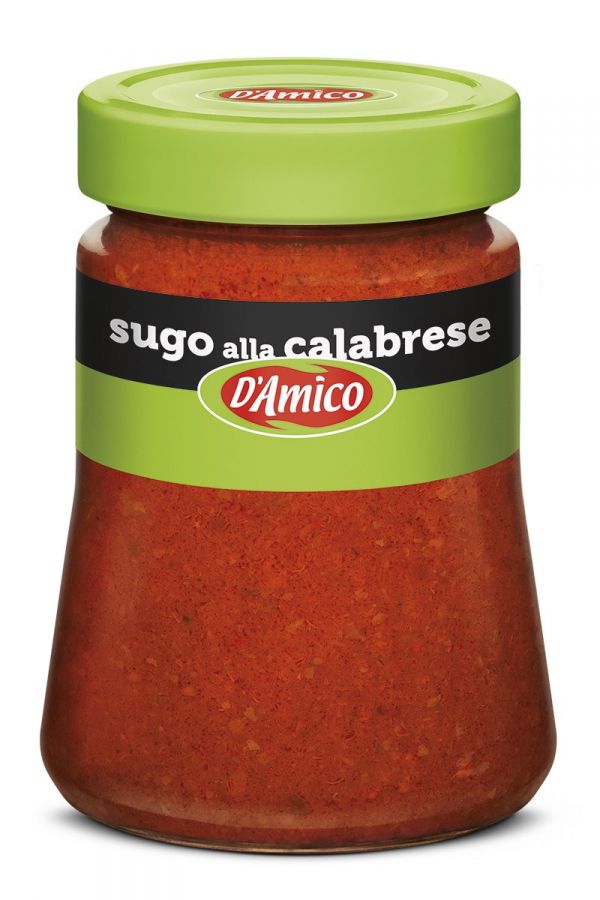 Соус томатный калабрезе с острым перцем 290 г, Sugo alla Calabrese con peperoncino D'Amico 290 gr