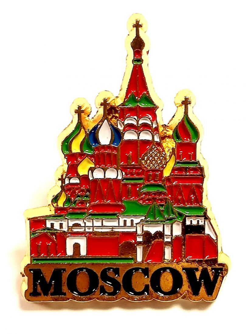 Значок пин Собор Василия Блаженного