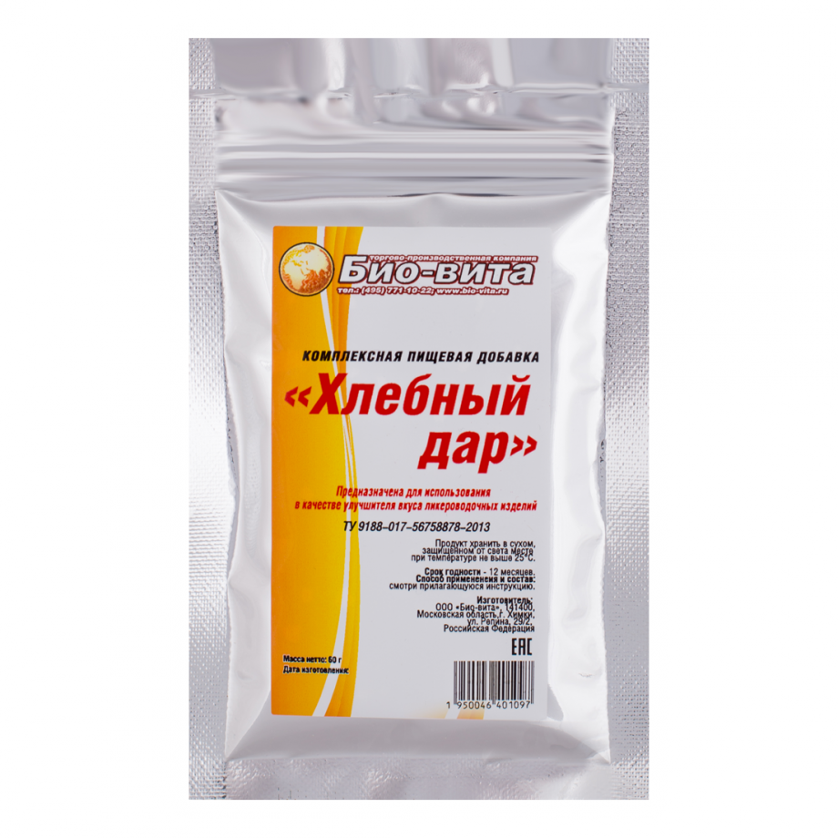 Бонификатор Хлебный дар, 5 / 60 /  150 гр