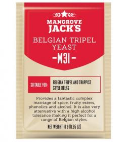 Пивные дрожжи Mangrove Jack's "Belgian Tripel M31", 10 г