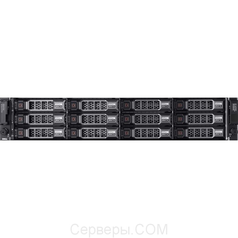 Система хранения Dell PowerVault MD3400 12х3.5" miniSAS HD, 210-ACCG-28