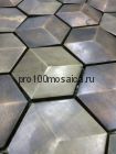 B06. Мозаика серия BRONZE соты  размер, мм: 320*320*8 (Happy Mosaic)