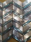 AL056. Мозаика серия Металл чип 30*88 размер, мм: 275*297*8 (Happy Mosaic)