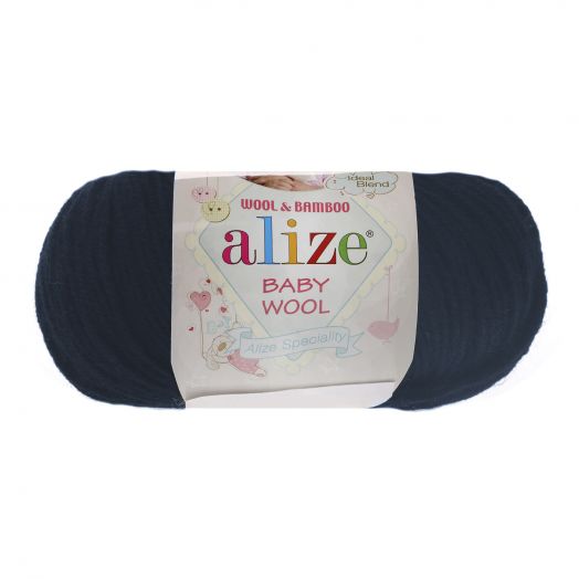 BABY WOOL (ALIZE) 58-т. синий