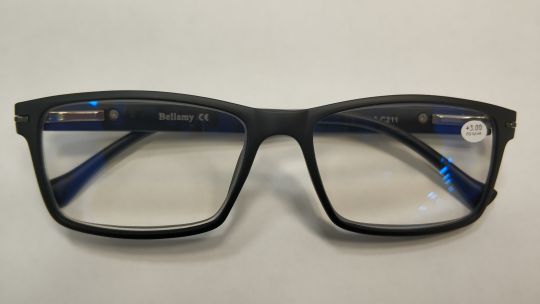 Компьютерные очки с диоптриями Bellamy 8003 (Blue Blocker)