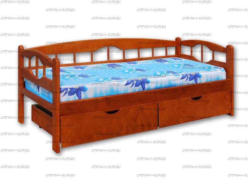 Кровать Золушка с ящиками, любые размеры