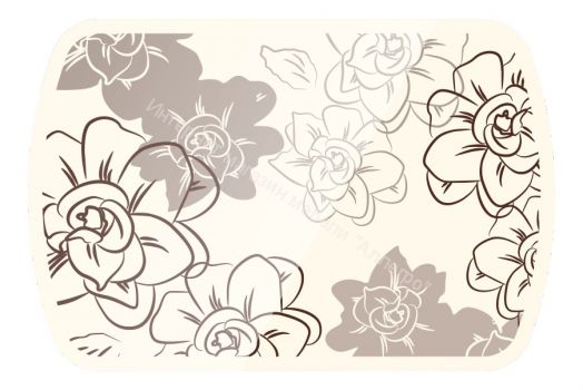 Стол обеденный "Бостон" Ваниль/хром брифинг