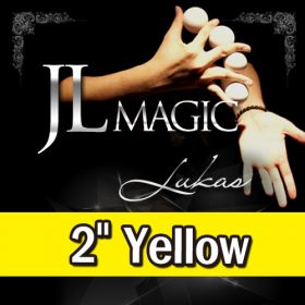 Умножающиеся шары JL Lukas Balls 2" by JL (желтые, 3 Balls and Shell)