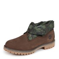 TIMBERLAND  ROLL-TOP BOOTS Brown Khaki