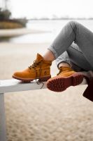 TIMBERLAND  ROLL-TOP BOOTS Chestnut