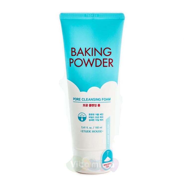 Etude House Очищающая пенка Baking Powder Pore Cleansing Foam, 160 мл