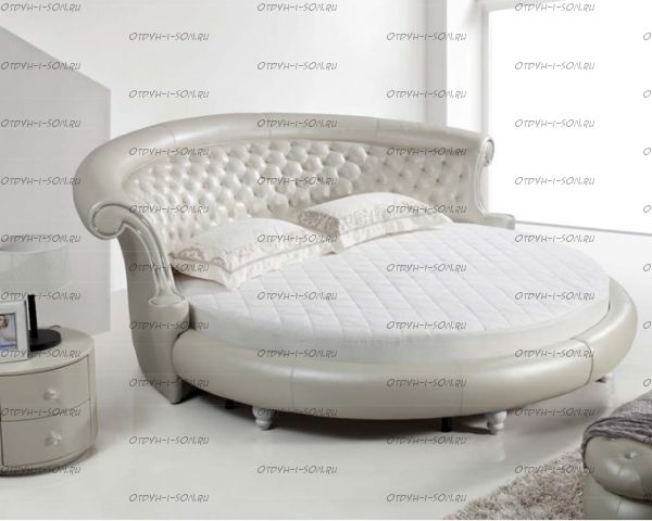 Кровать круглая Амстердам 1058 б/о
