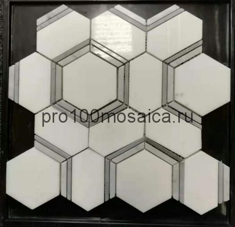 KA121 Мозаика серия Камень размер чипа 85*72, 84*32, мм: 305*285*8 (Happy Mosaic)