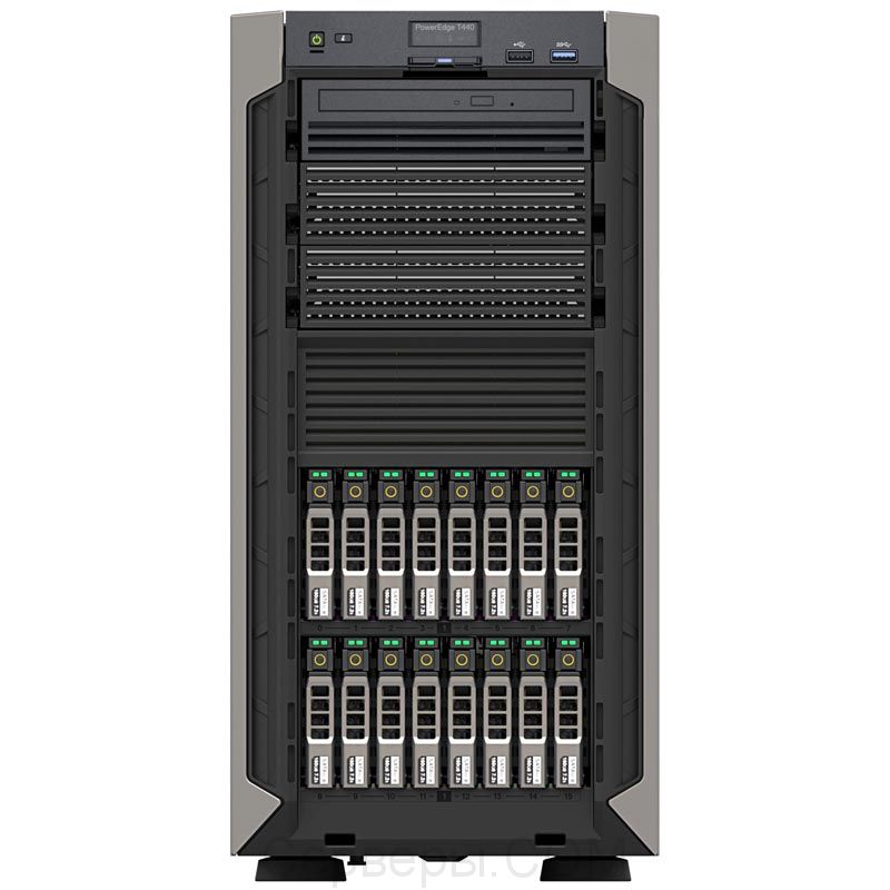 Сервер Dell PowerEdge T440 2.5" Tower 5U, T440-5932