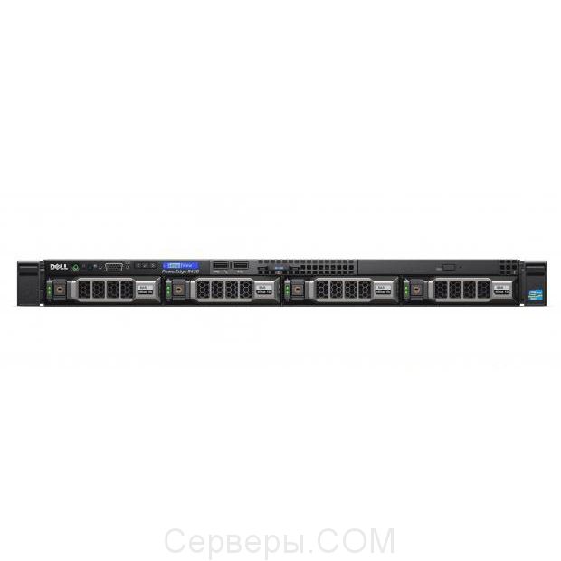 Сервер Dell PowerEdge R430 3.5" Rack 1U, 210-ADLO-214