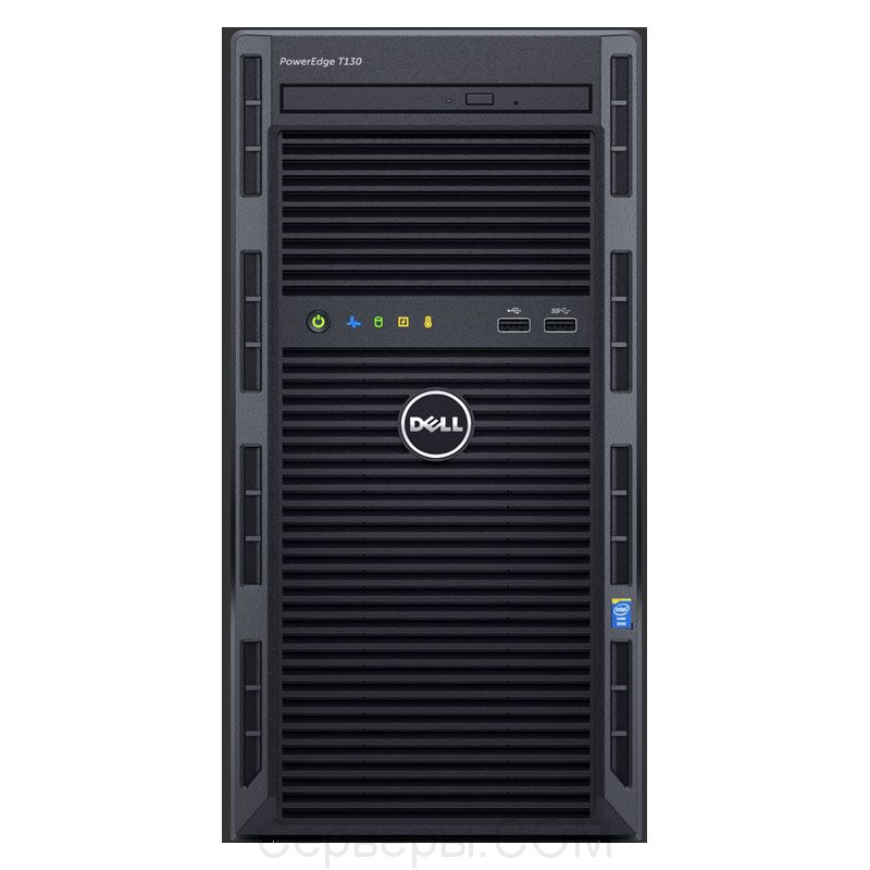 Сервер Dell PowerEdge T130 3.5" Minitower, 210-AFFS-14
