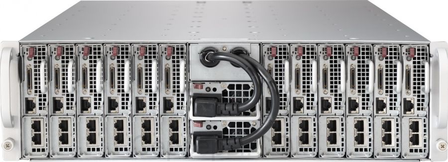 Серверная платформа Supermicro SuperServer 5037MC-H12TRF 3U 12xLGA 1155 24x3.5", SYS-5037MC-H12TRF