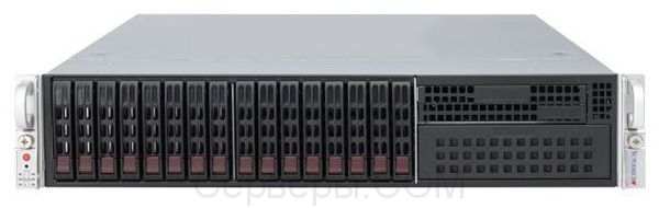 Серверная платформа Supermicro SuperServer 2027R-N3RFT+ 2U 2xLGA 2011 16x2.5", SYS-2027R-N3RFT+