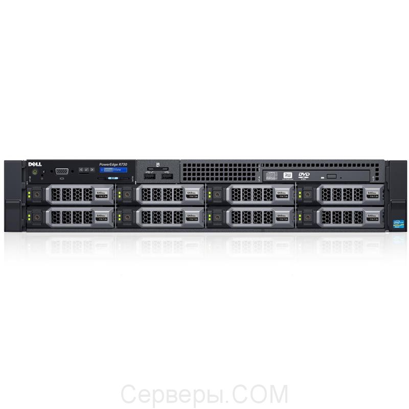 Сервер Dell PowerEdge R730 3.5" Rack 2U, 210-ACXU-320