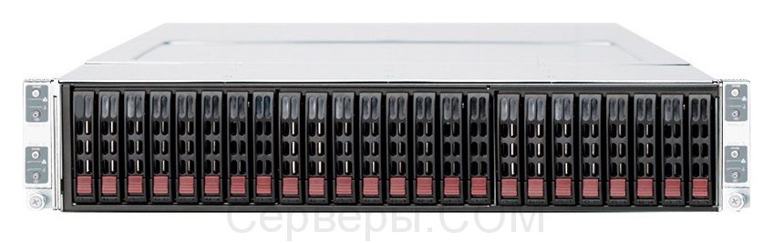 Серверная платформа Supermicro SuperServer 2028TP-HC0TR 2U 8xLGA 2011v3 24x2.5", SYS-2028TP-HC0TR