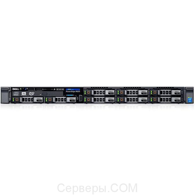 Сервер Dell PowerEdge R630 2.5" Rack 1U, 210-ACXS-262