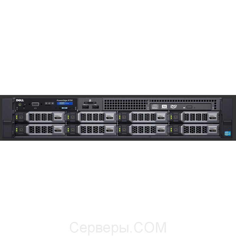 Сервер Dell PowerEdge R730 3.5" Rack 2U, 210-ACXU-219