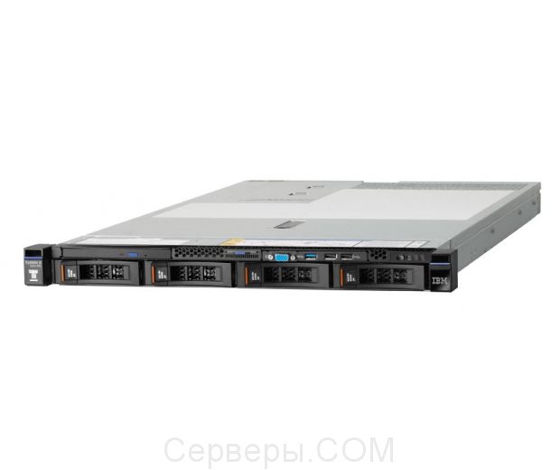 Сервер Lenovo x3550 M5 3.5" Rack 1U, 8869C4G