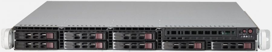 Серверная платформа Supermicro SuperServer 1027R-WRF4+ 1U 2xLGA 2011 8x2.5", SYS-1027R-WRF4+