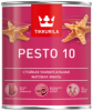 Эмаль Универсальная Tikkurila Pesto 10 0.9л Матовая, Интерьерная, без Резкого Запаха / Тиккурила Песто 10