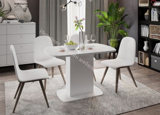 Стол "Соренто" стекло глянец