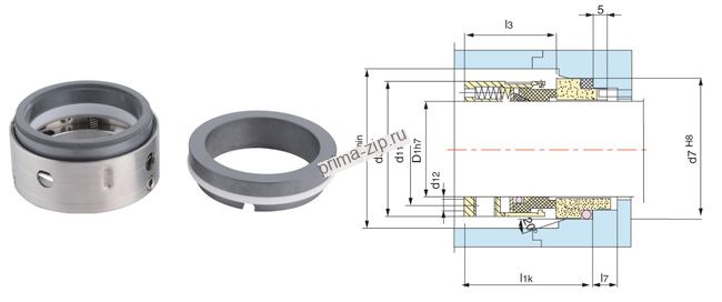 Торцевое уплотнение к насосу  А9-КНА