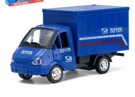 Машина металлическая Газель ГАЗ-3302 Почта России 1:43