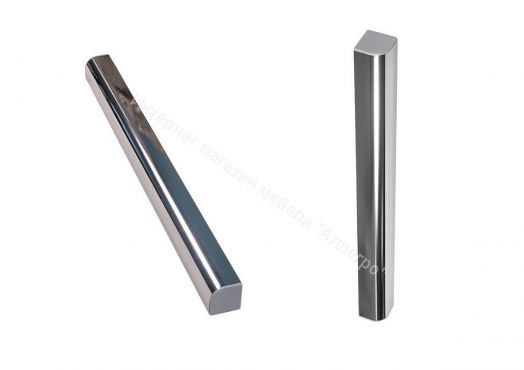 Стол не раздвижной Триумф  1000х700 мм опоры  хром/массив