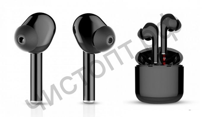 Bluetooth гарнитура стерео OT-ERB28(TWS2) Черный вакуум После ремонта !!!