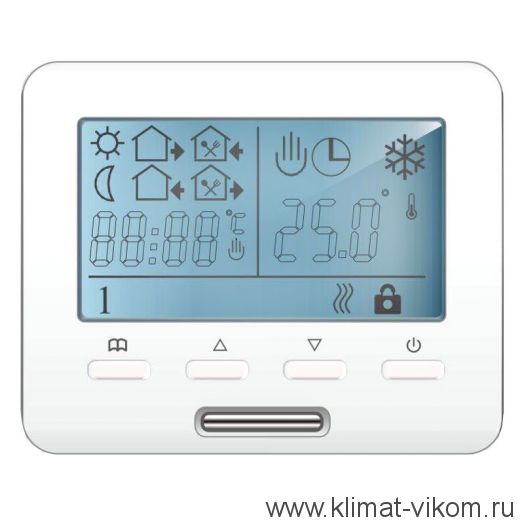 Электронный термостат TIM (недельное програмирование) выносной датчик RTC03 в комплекте
