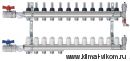 Коллектор с расходомерами ICMA  1"/3/4" (12)