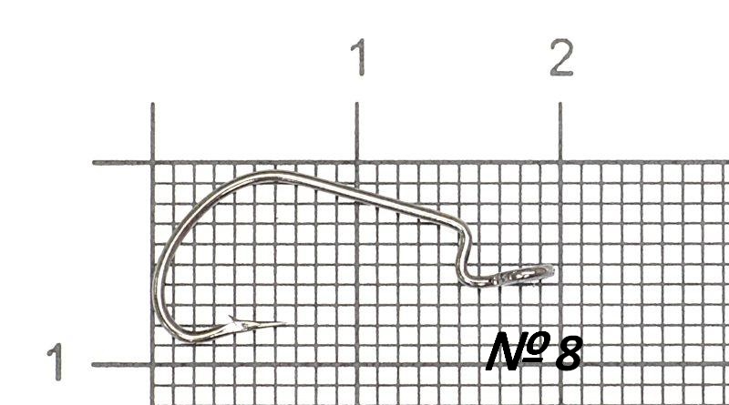 Крючок офсетный KOI "OFFSET WORM" Уп. (10 шт.)