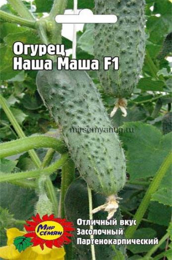 Огурец Наша Маша F1, 10 шт