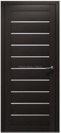 "Техно 20" Межкомнатная дверь экошпон со стеклом