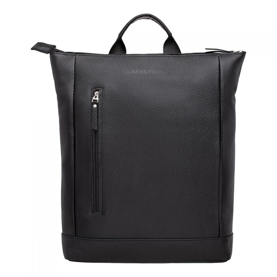 Кожаный рюкзак LAKESTONE Coberley Black 912898/BL