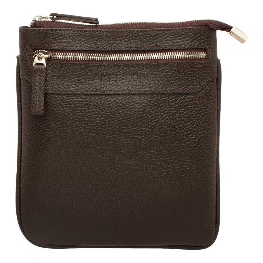 Мужская сумка через плечо LAKESTONE Hutton Brown 9506098/BR
