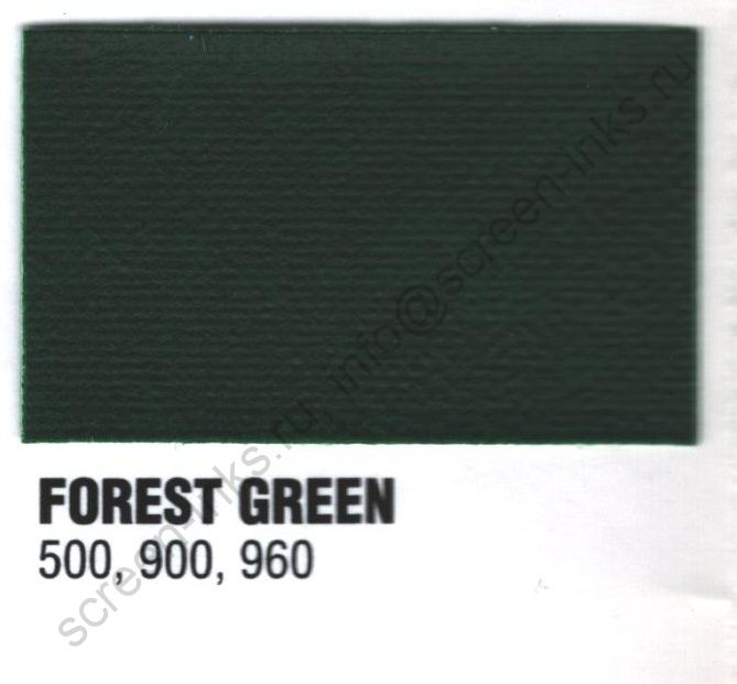 Краска пластизоль Excalibur 500 Forest Green / Лесной Зеленый (5 кг.)