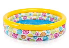 Надувной бассейн для детей от 2 лет Cool Dots Pool Intex 58449NP