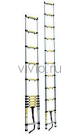 Лестница телескопическая 16ступеней 4700мм