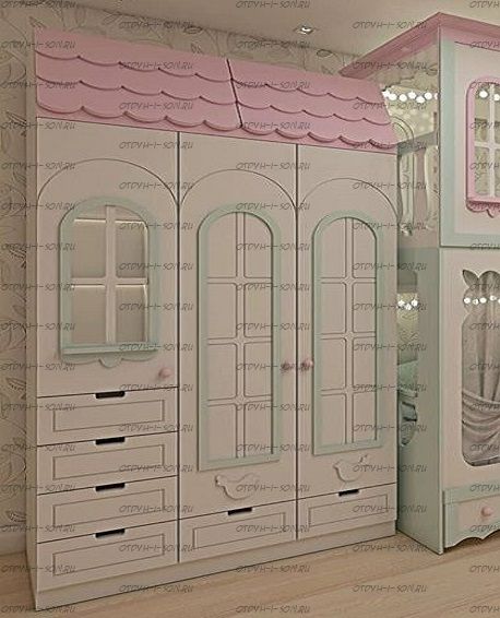 Шкаф 3хдверный Сказка №К