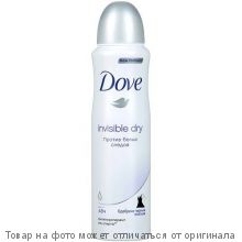 Dove.Дезодорант аэрозоль "Невидимый Нежность Лерестков" 150мл