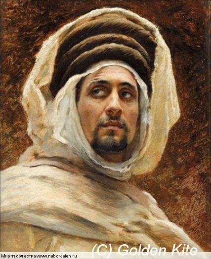 2040 Portrait of Arabian Man