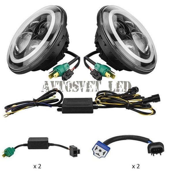 Светодиодные фары 7 дюймов G7-701 65W BLACK