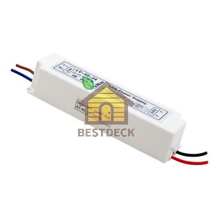 Блок Питания для ленты IP 67 пластик 50 W, 24V